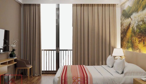 Habitación junior con 1 cama doble o 2 individuales