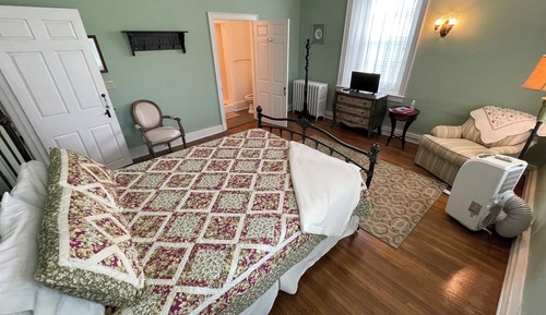 Habitación individual, 1 cama de matrimonio, baño privado, vistas al patio