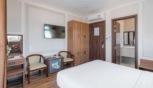 Suite junior, balcón, vistas a la ciudad