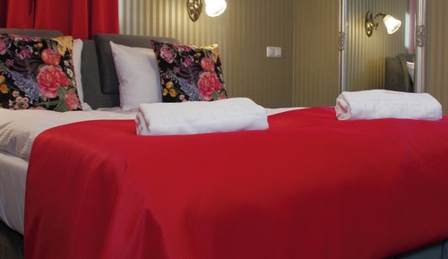 Habitación doble, 1 cama de matrimonio con sofá cama
