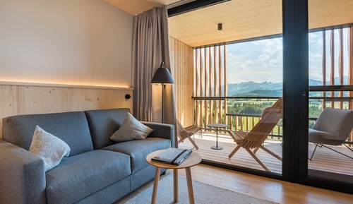 Suite junior, vistas a la montaña