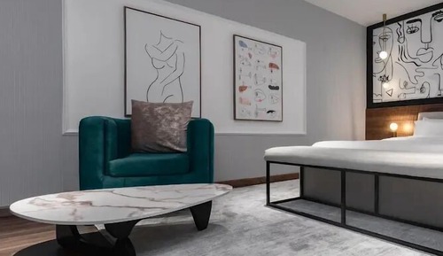Habitación junior, balcón, vistas a la ciudad
