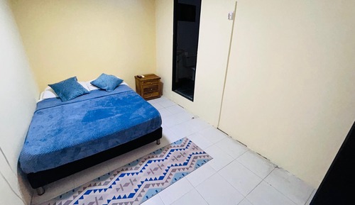 Habitación básica doble, patio