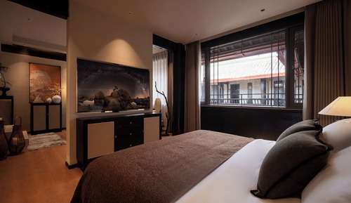Habitación Deluxe doble, vistas al jardín