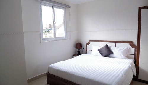 Habitación básica doble, vistas a la ciudad