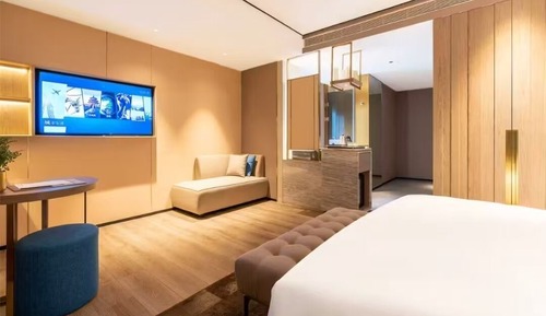 Habitación básica doble, vistas a la ciudad