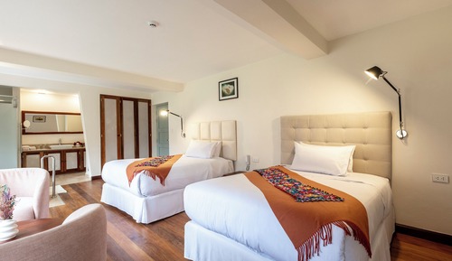 Habitación doble superior, vistas al jardín