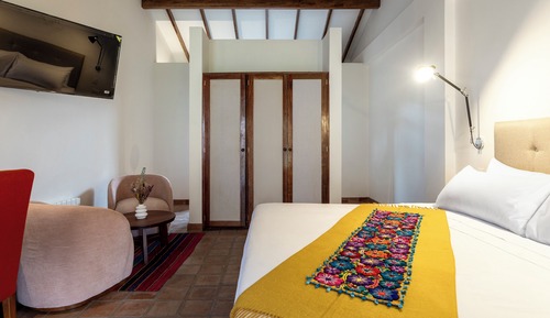 Habitación Deluxe doble, 1 cama de matrimonio, vistas al jardín