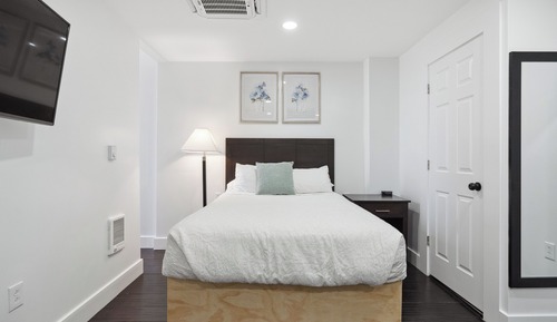 Suite estudio Deluxe, 1 cama doble, no fumadores, baño privado