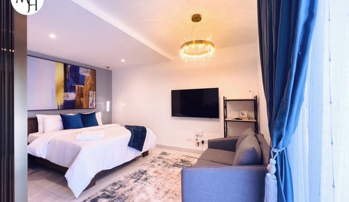 Suite estudio Deluxe, balcón, vistas a la ciudad
