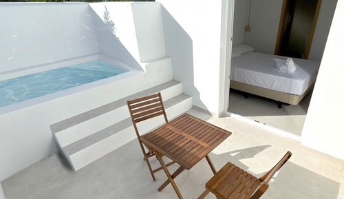 Habitación junior doble, piscina privada
