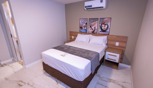 Habitación con 1 cama doble o 2 individuales