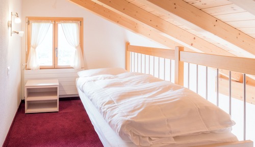 Habitación cuádruple Confort, balcón, vistas al lago