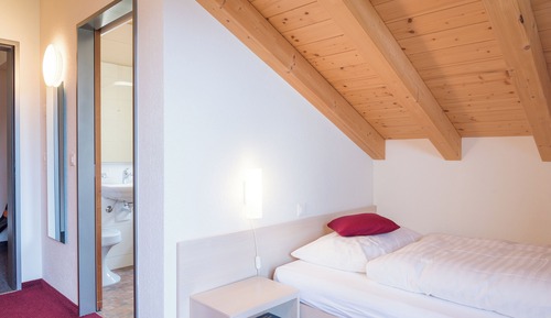 Habitación individual Confort, balcón, vistas al lago