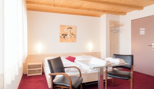 Habitación estándar doble, en la zona del patio