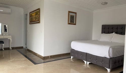 Suite presidencial, vistas al mar