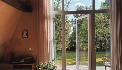 Villa romántica, en la zona del jardín