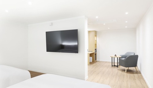 Habitación familiar con 2 camas individuales