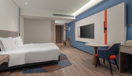 Habitación estándar, 1 cama de matrimonio grande (Ext Floor Space High Floor)