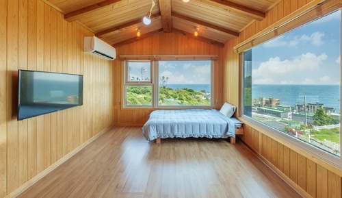 Habitación básica, 2 habitaciones (King Munmu Room(Ocean View/Group/BBQ))