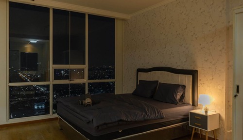 Estudio Deluxe, balcón, vistas a la ciudad