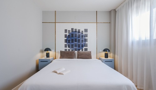 Apartamento, 1 cama doble con sofá cama, vistas a la ciudad