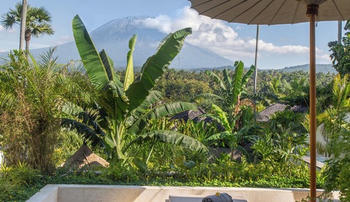 Villa de lujo, piscina privada, vistas a la montaña