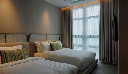 [Hotel] Noblian Deluxe Suite(Ocean/2Doubles,1Single)