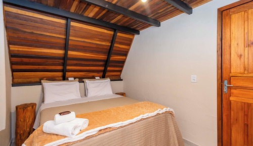 Chalet Deluxe, 2 camas de matrimonio, bañera de hidromasaje, vistas al lago