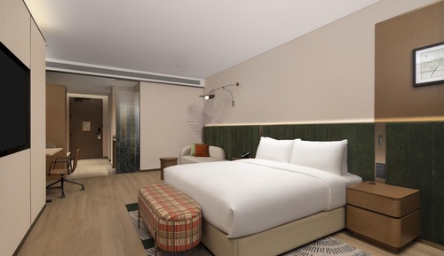 Habitación superior, 1 cama de matrimonio grande