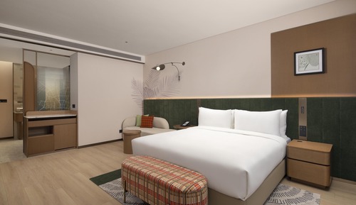 Habitación, 1 cama de matrimonio grande, accesible para personas con discapacidad
