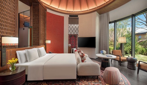Habitación Premium, 1 cama de matrimonio grande (Yurt Style)