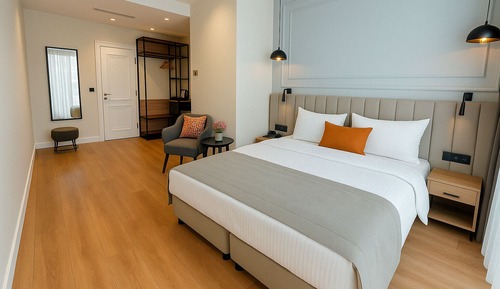 Habitación Deluxe con 1 cama doble o 2 individuales