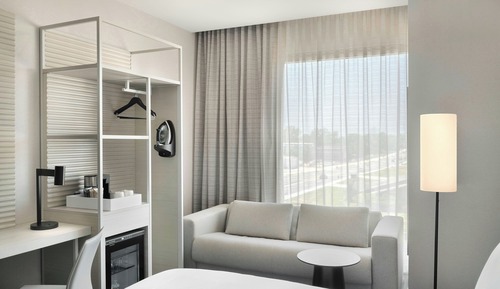 Habitación Deluxe, 1 cama de matrimonio grande con sofá cama