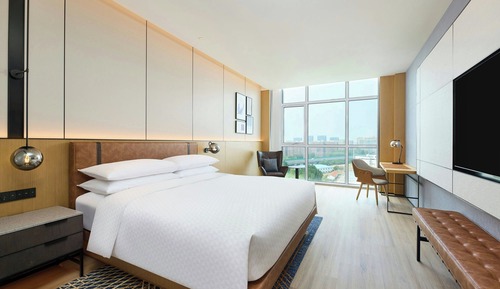 Habitación estándar, 1 cama de matrimonio grande, no fumadores, vistas a la ciudad