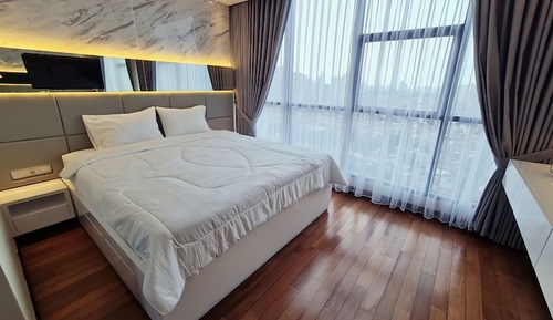 Apartamento Deluxe, 3 habitaciones, balcón, vistas a la ciudad