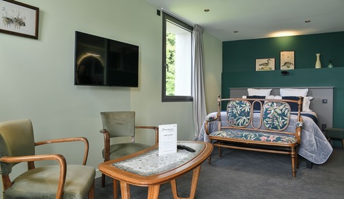 Habitación doble, balcón, vistas al lago