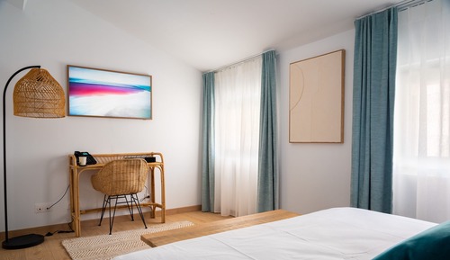 Habitación doble, baño privado