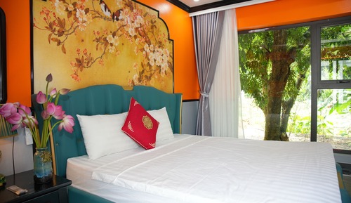 Habitación Deluxe doble, vistas al jardín