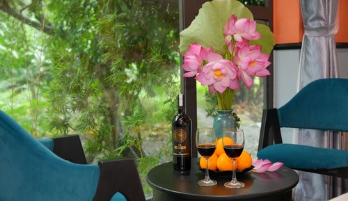 Suite familiar, vistas al jardín