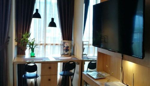 Estudio Deluxe, balcón, vistas a la ciudad