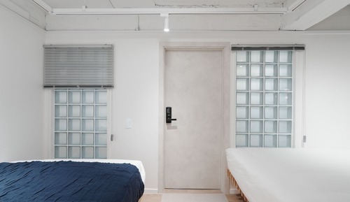 Habitación económica con 1 cama doble o 2 individuales, 2 camas dobles