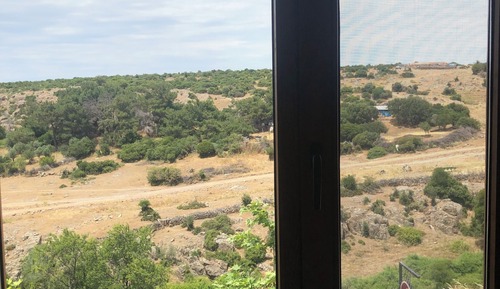 Habitación, vistas a la colina