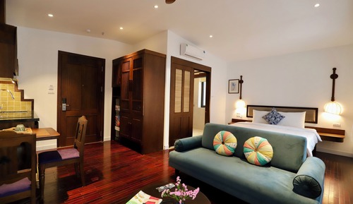 Habitación Deluxe doble, no fumadores, cocina