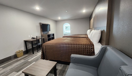 Habitación Deluxe, 2 camas de matrimonio, no fumadores, cocina básica