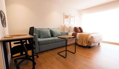 Apartamento junior, vistas a la ciudad