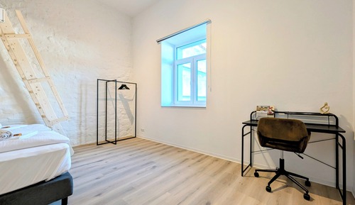 Loft de lujo, 3 habitaciones, ducha adaptada, balcón