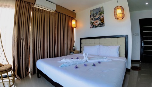 Habitación panorámica, vistas al mar