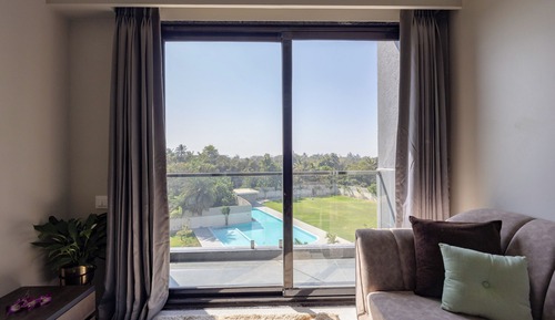 Habitación Deluxe doble, vistas a la piscina