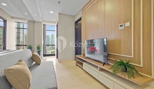 Apartamento, 2 habitaciones, vistas a la ciudad